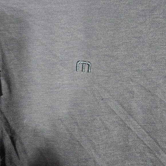 Travis Mathew Short Sleeve Golf  Polo Shirt Size  XXL Men’s Dark Blue / Gray Col - Picture 6 of 6